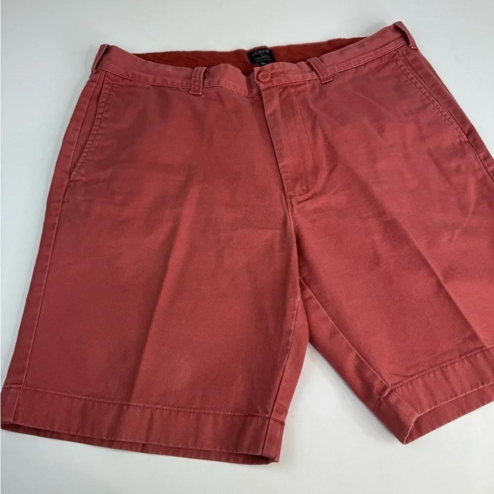 J Crew Gramercy Men’s 9” Shorts Washed Cotton Chinos